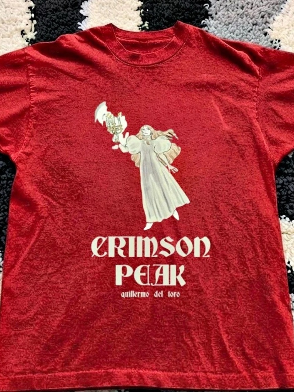 Universal Studios Crimson Peak Graphic Tee in Red